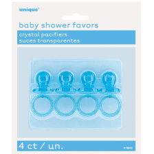 Pacifier Blue Crystal